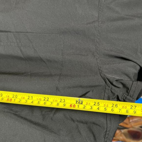 Athleta XL Button Down Black Long Sleeve Oversized Women's - Picture 6 of 6